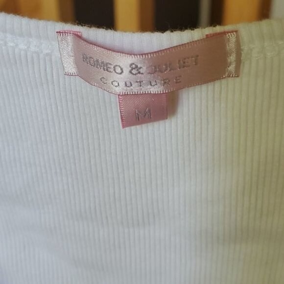 LAST CHANCE.Romeo & Juliet Couture "Heart Breaker" Sz M Top Design Harry Blu - Picture 3 of 10